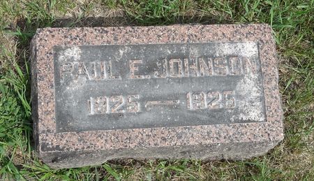 JOHNSON, PAUL E. - Story County, Iowa | PAUL E. JOHNSON 