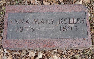 JONES KELLEY, ANNA MARY - Story County, Iowa | ANNA MARY JONES KELLEY 