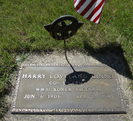 KINNE, HARRY LOVELAND - Story County, Iowa | HARRY LOVELAND KINNE 