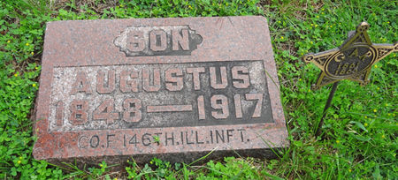 LEECING, AUGUSTUS ANDERSON - Story County, Iowa | AUGUSTUS ANDERSON LEECING 