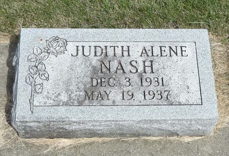NASH, JUDITH ALENE - Story County, Iowa | JUDITH ALENE NASH 