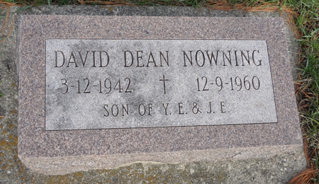 NOWNING, DAVID DEAN - Story County, Iowa | DAVID DEAN NOWNING 