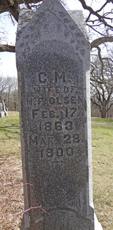 RASMUSSON OLSEN, C. MARY - Story County, Iowa | C. MARY RASMUSSON OLSEN 