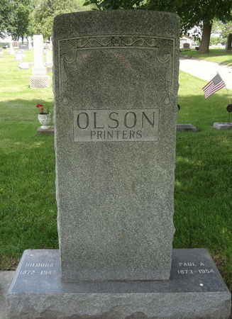 OLSON, HILDORA ELISE TERESA - Story County, Iowa | HILDORA ELISE TERESA OLSON 
