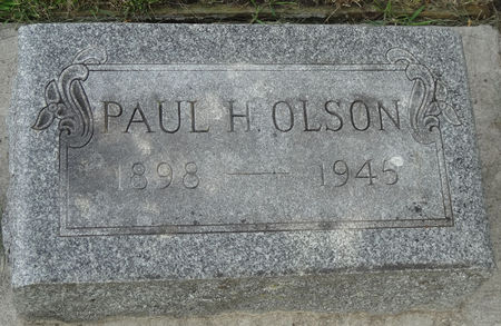 OLSON, PAUL HELMAN - Story County, Iowa | PAUL HELMAN OLSON 