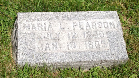PEARSON, MARIA L. - Story County, Iowa | MARIA L. PEARSON 
