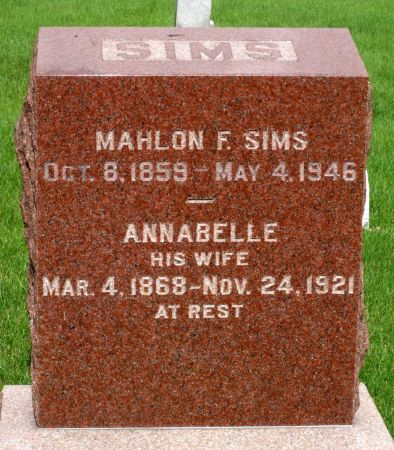 SIMS, ANNABELLE - Story County, Iowa | ANNABELLE SIMS 