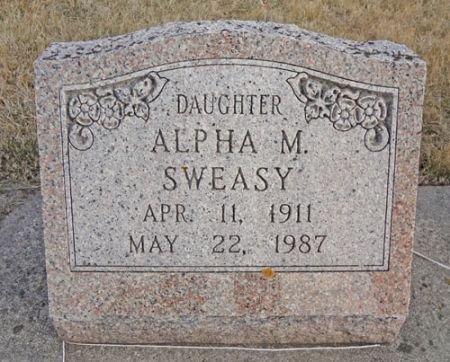 TWEDT SWEASY, ALPHA M. - Story County, Iowa | ALPHA M. TWEDT SWEASY 