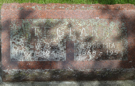 TEGLAND, LEWIS O. - Story County, Iowa | LEWIS O. TEGLAND 