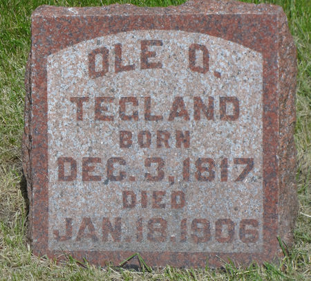 TEGLAND, OLE OLSON - Story County, Iowa | OLE OLSON TEGLAND 