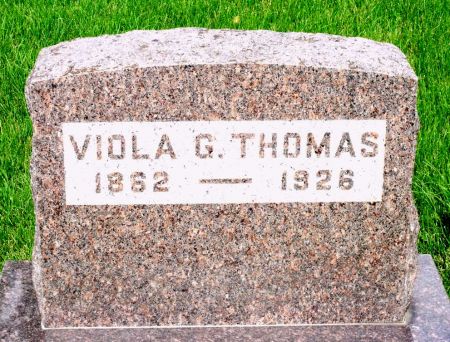 THOMAS, VIOLA G. - Story County, Iowa | VIOLA G. THOMAS 