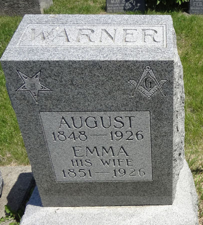 WARNER, AUGUST - Story County, Iowa | AUGUST WARNER 