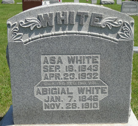 HOWELL WHITE, ABIGIAL - Story County, Iowa | ABIGIAL HOWELL WHITE 