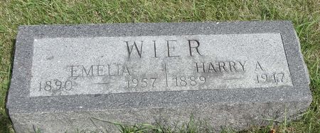 WIER, BERTHA EMELIA - Story County, Iowa | BERTHA EMELIA WIER 