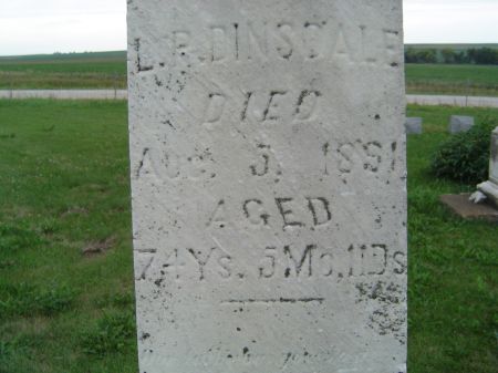 DINSDALE, LAWRENCE PARKER - Tama County, Iowa | LAWRENCE PARKER DINSDALE 