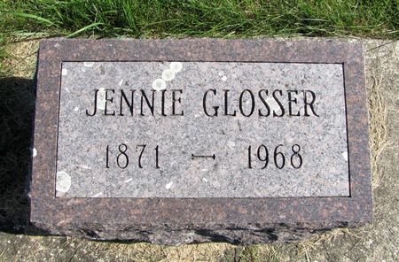 GLOSSER, JENNIE - Tama County, Iowa | JENNIE GLOSSER 