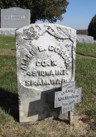GORDON, ALLAN E. - Tama County, Iowa | ALLAN E. GORDON 