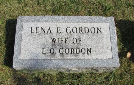 GORDON, LENA E. - Tama County, Iowa | LENA E. GORDON 