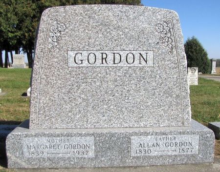 GORDON, MARGARET - Tama County, Iowa | MARGARET GORDON 