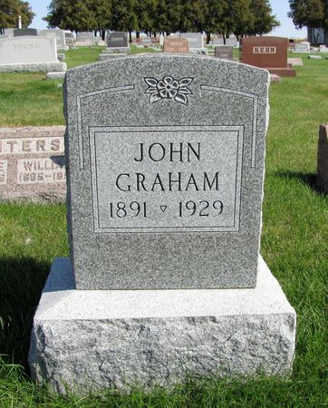 GRAHAM, JOHN - Tama County, Iowa | JOHN GRAHAM 