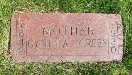 GREEN, CYNTHIA - Tama County, Iowa | CYNTHIA GREEN 