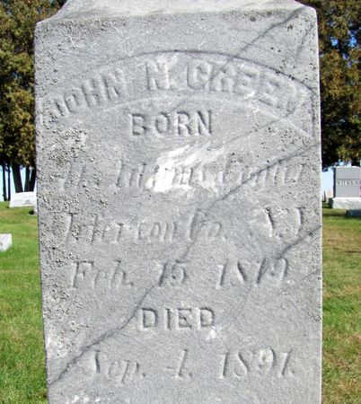 GREEN, JOHN N. - Tama County, Iowa | JOHN N. GREEN 