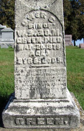 GREEN, OMER C. - Tama County, Iowa | OMER C. GREEN 