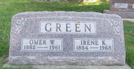 GREEN, IRENE K. - Tama County, Iowa | IRENE K. GREEN 