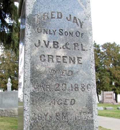 GREENE, FRED JAY - Tama County, Iowa | FRED JAY GREENE 
