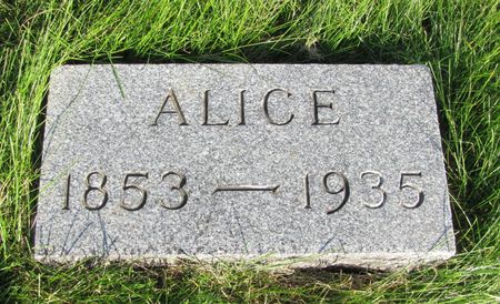 GREGG, ALICE - Tama County, Iowa | ALICE GREGG 