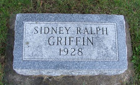 GRIFFIN, SIDNEY RALPH - Tama County, Iowa | SIDNEY RALPH GRIFFIN 