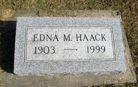 HAACK, EDNA M. - Tama County, Iowa | EDNA M. HAACK 