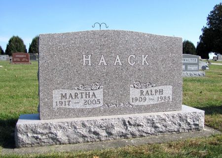 HAACK, RALPH - Tama County, Iowa | RALPH HAACK 