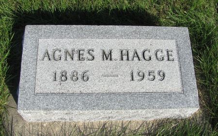 HAGGE, AGNES M. - Tama County, Iowa | AGNES M. HAGGE 
