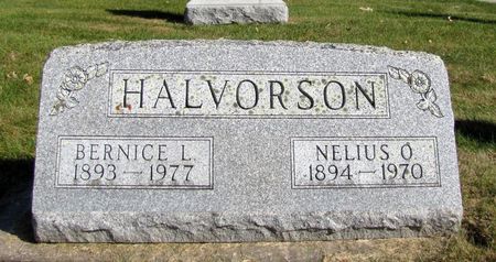 HALVORSON, NELIUS O. - Tama County, Iowa | NELIUS O. HALVORSON 