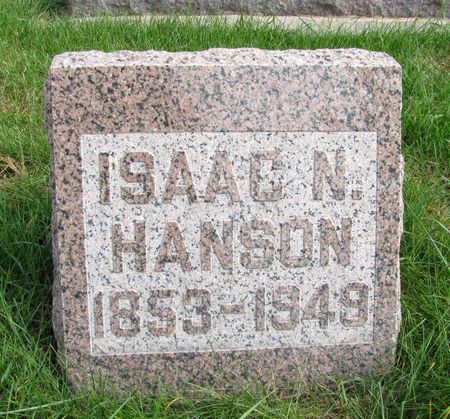 HANSON, ISAAC N. - Tama County, Iowa | ISAAC N. HANSON 