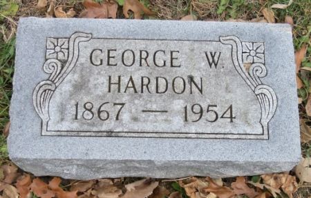 HARDON, GEORGE - Tama County, Iowa | GEORGE HARDON 