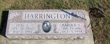HARRINGTON, HAROLD E. - Tama County, Iowa | HAROLD E. HARRINGTON 