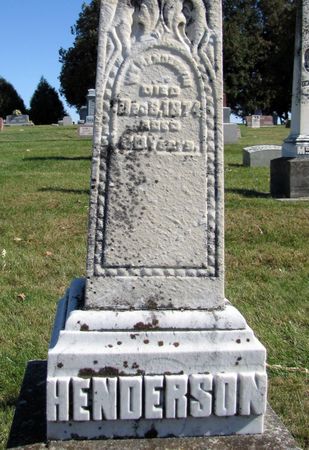 HENDERSON, WILLIAM - Tama County, Iowa | WILLIAM HENDERSON 