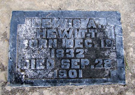 HEWITT, LEWIS A. - Tama County, Iowa | LEWIS A. HEWITT 