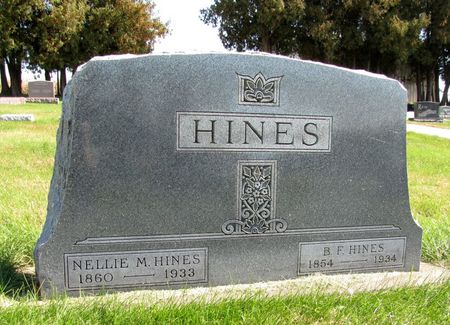 HINES, BENJAMIN FRANKLIN - Tama County, Iowa | BENJAMIN FRANKLIN HINES 