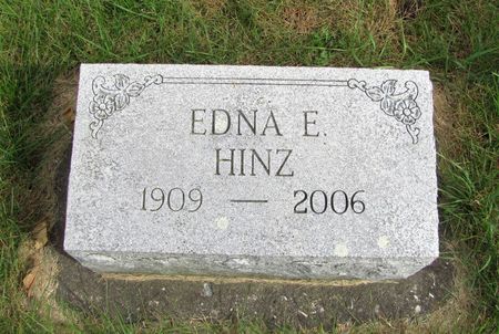 HINZ, EDNA E. - Tama County, Iowa | EDNA E. HINZ 