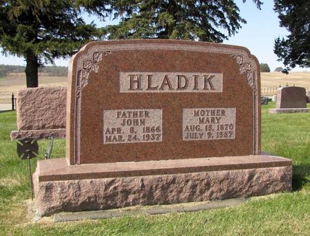 HLADIK, MARY - Tama County, Iowa | MARY HLADIK 