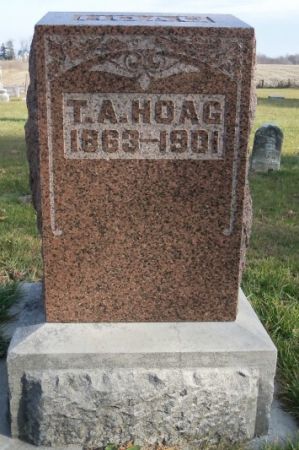 HOAG, T.A. - Tama County, Iowa | T.A. HOAG 