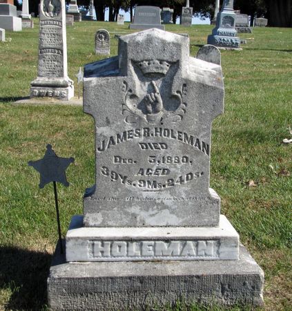HOLEMAN, JAMES R. - Tama County, Iowa | JAMES R. HOLEMAN 