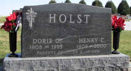 HOLST, DORIS O. - Tama County, Iowa | DORIS O. HOLST 