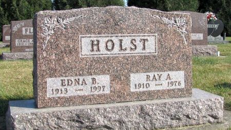 HOLST, EDNA B. - Tama County, Iowa | EDNA B. HOLST 