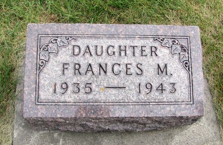 HOLUB, FRANCES M. - Tama County, Iowa | FRANCES M. HOLUB 