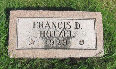 HOTZEL, FRANCIS D. - Tama County, Iowa | FRANCIS D. HOTZEL 