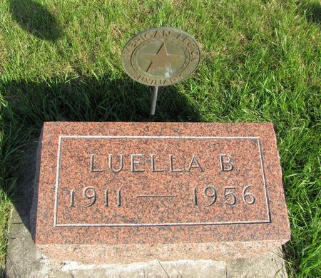 HOTZEL, LUELLA B. - Tama County, Iowa | LUELLA B. HOTZEL 